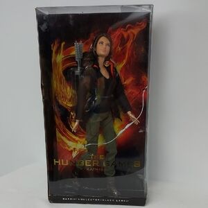 The Hunger Games Katniss Barbie Doll, Collector Black Label